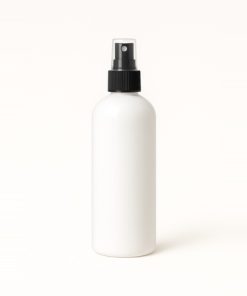 BOTELLA OMEGA PET BLANCA 24/410 X 500 CC C/VALVULA SPRAY NEGRA