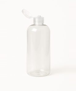 BOTELLA OMEGA PET CRISTAL 24/410 X 500 CC C/TAPA FLIPTOP