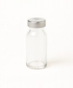 TUBO VIAL (FRASCO AMPOLLA INCOLORO 22.50 X 60 ) BOCA 20 X 15 CC C/TAPON-PRECINTO