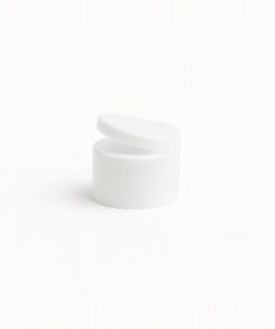 TAPA FLIP TOP RECTA 24/410 PLASTICA BLANCA X UNID