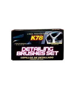 SET DE PINCELES PARA DETAILING (3 UNIDADES) (654) CEPILLOS K78