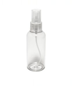 BOTELLA BODY/SEVILLA PET CRISTAL 20/410 X 100 CC C/VALVULA SPRAY NATURAL