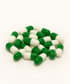 CAPSULA GELATINA N  2  VERDE/BLANCO  X1000