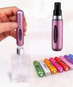 PERFUMERO MINI RECARGABLE METALIZADO X UNID