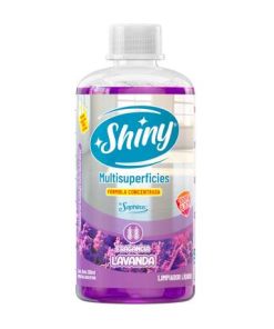 LIMPIADOR LIQUIDO MULTISUPERFICIES SHINY  250 CC (BY SAPHIRUS)  RINDE 40LTS