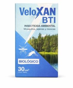 VELOXAN BTI INSECTICIDA LARVICIDA MOSQUITOS  X 30CC 4 A 12 GOTAS M2 /AGUA