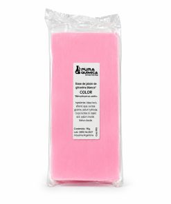 PAN BASE COCO BLANCO EN  COLOR ROSA X UNIDAD (PURA QUIMICA)