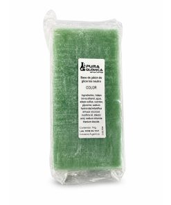 PAN BASE COCO BLANCO EN  COLOR VERDE X UNIDAD (PURA QUIMICA)