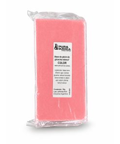 PAN BASE COCO BLANCO EN  COLOR ROJO X UNIDAD (PURA QUIMICA)
