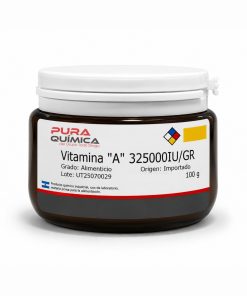 VITAMINA A PALMITATO  1700000 UI X KG (  APTO PARA ALIMENTACION)